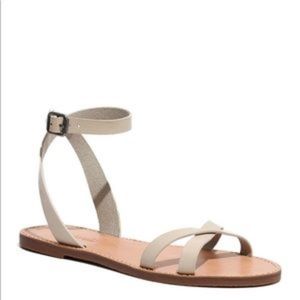 Madewell Boardwalk Ankle Leather Sandal NWOT